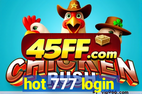 hot 777 login